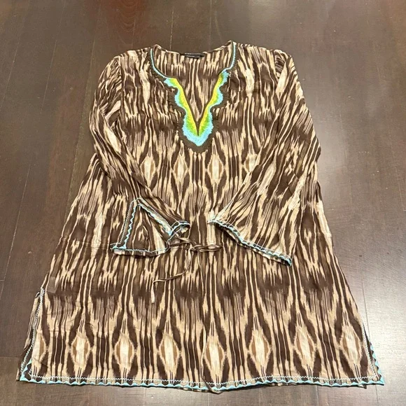 Colorful Patterned Tunics Set - Picture 4 of 11